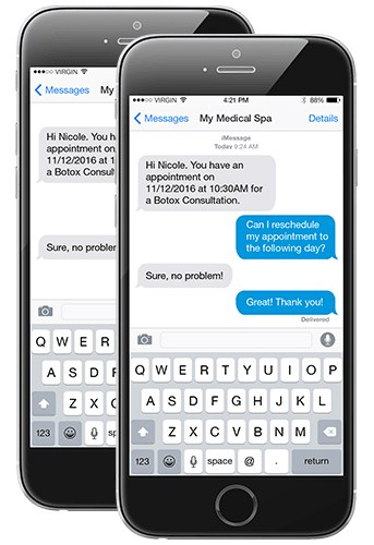 Photo of Text Messaging on Iphone