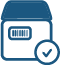 Icon of Inventory Scale with Checkmark